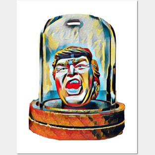 Trump Under Glass Posters and Art